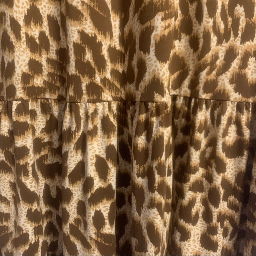 Jude Connally Tammi Lux Leopard print Stretch dress XXL - Picture 5 of 8